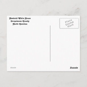 Carte postale Newbold White House