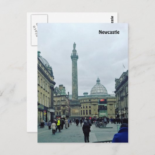 Carte postale Newcastle (Devant / Derrière)