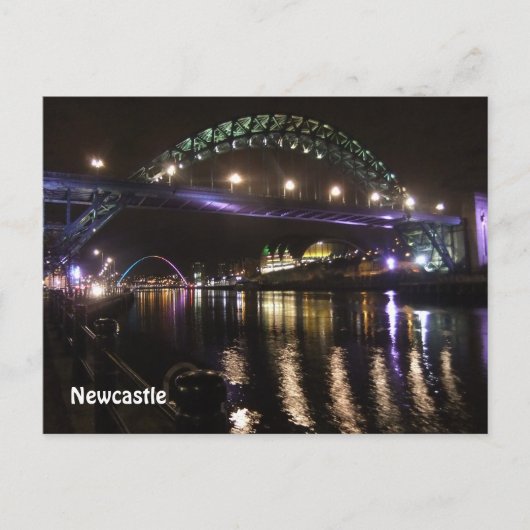 Carte postale Newcastle (Devant)