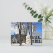 Carte Postale Newfane Vermont Town Common (Debout devant)