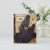 Carte Postale Newfie 1 - La mère de Whistler (Debout devant)
