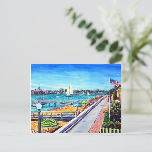 Carte Postale Newport Beach (Debout devant)