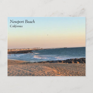 Carte Postale Newport Beach at Sunset, Californie
