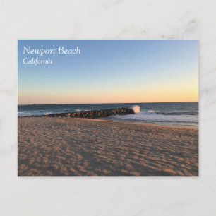 Carte Postale Newport Beach at Sunset, Californie