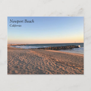 Carte Postale Newport Beach at Sunset, Californie