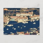 Carte Postale Newport Beach, CA (Devant)