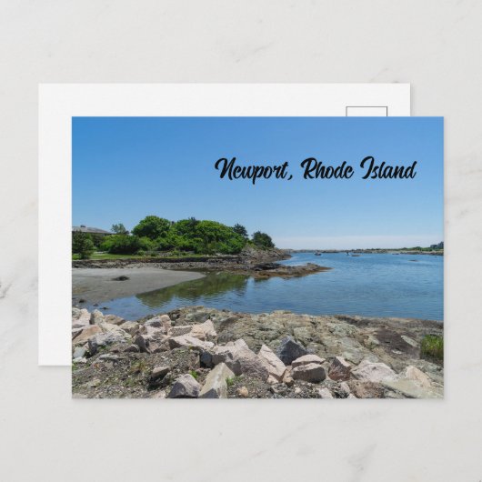 Carte Postale Newport, Rhode Island (Devant / Derrière)