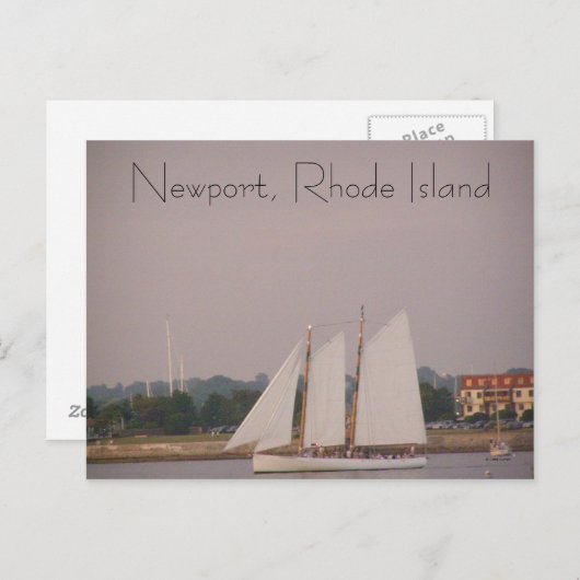 Carte Postale Newport, Rhode Island (Devant / Derrière)