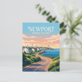 Carte Postale Newport Rhode Island (Debout devant)