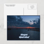 Carte postale Newport Rhode Island (Devant / Derrière)