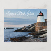 Carte postale Newport Rhode Island Sunset Lighthou (Devant)