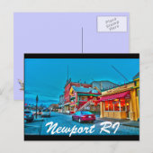 Carte Postale Newport RI (Devant / Derrière)