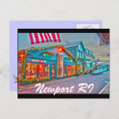 Carte Postale Newport RI (Devant / Derrière)