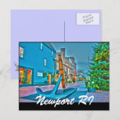 Carte Postale Newport RI (Devant / Derrière)