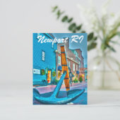 Carte Postale Newport RI (Debout devant)
