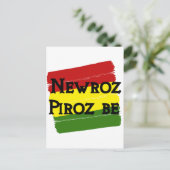 Carte Postale Newroz piroz be kurdistan (Debout devant)