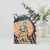 Carte Postale Newspaper delivery collage (Debout devant)