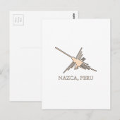 Carte Postale Newsprint de Nazca Hummingbird (Devant / Derrière)