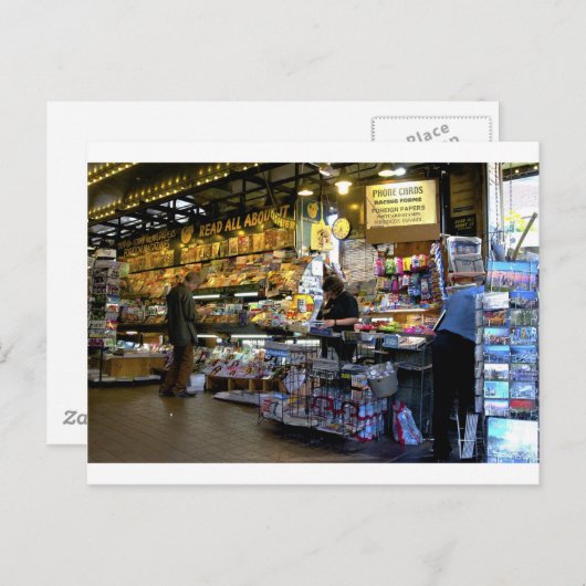 Carte Postale Newstand (Devant / Derrière)