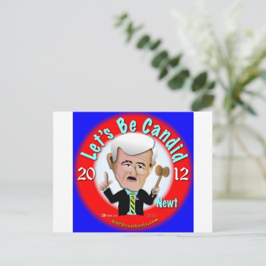 Carte Postale Newt Gingrich (Debout devant)