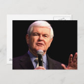 Carte Postale Newt Gingrich (Devant / Derrière)