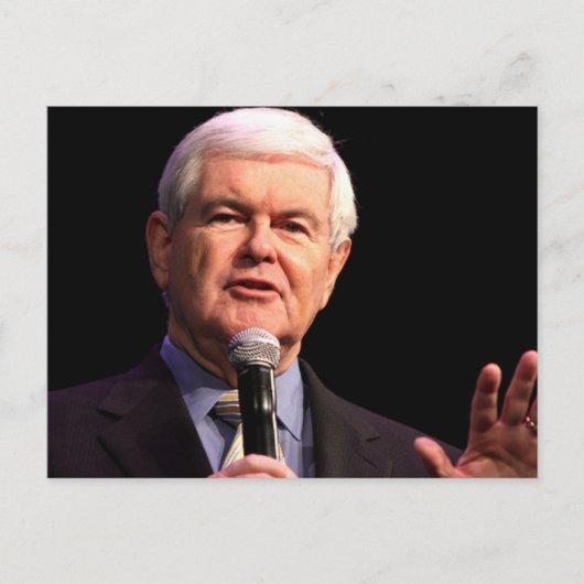 Carte Postale Newt Gingrich (Devant)