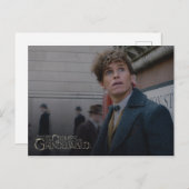 Carte Postale NEWT SCAMANDER™ À Londres Photo (Devant / Derrière)