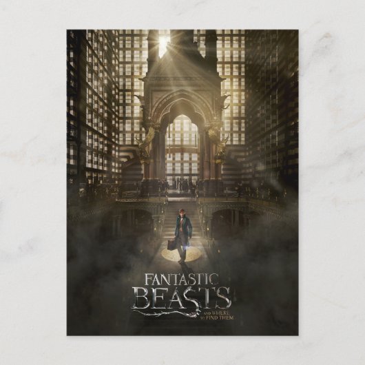 Carte Postale NEWT SCAMANDER™ au siège de MACUSA™ (Devant)