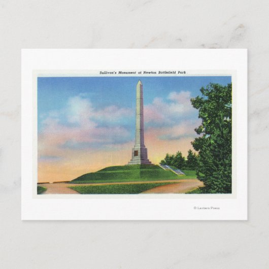 Carte Postale Newton Battlefield Park View (Devant)