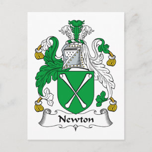 Carte Postale Newton Family Crest