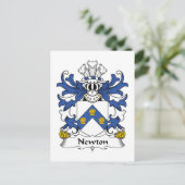 Carte Postale Newton Family Crest (Debout devant)