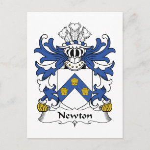Carte Postale Newton Family Crest
