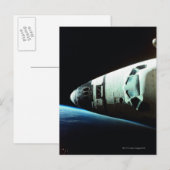 Carte Postale Nez d'une navette spatiale (Devant / Derrière)