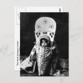 Carte Postale Nez Perce Baby (Devant / Derrière)