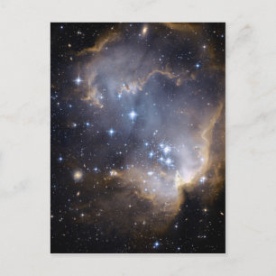 Carte Postale NGC 602 étoiles brillantes NASA