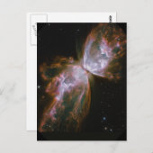 Carte Postale NGC 6302 Nébuleuse papillon (Devant / Derrière)
