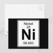Carte Postale Ni - Nickel (Devant / Derrière)