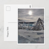 Carte Postale Niagara en hiver (Devant / Derrière)
