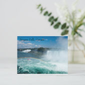 Carte Postale Niagara Falls, (Debout devant)