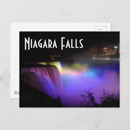 Carte postale/Niagara Falls (Devant / Derrière)