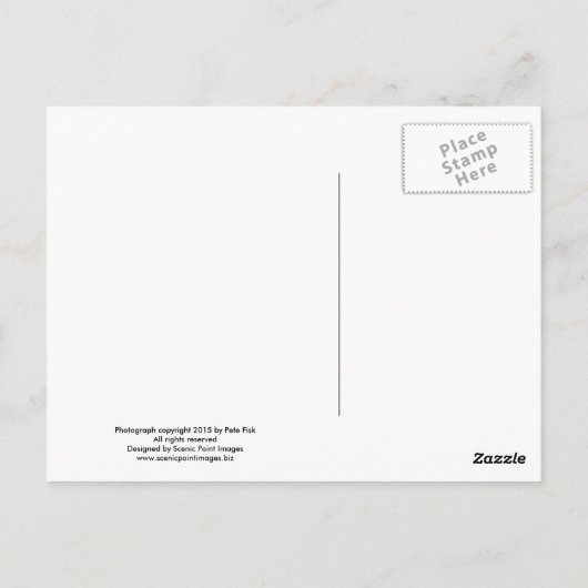 Carte postale Niagara Falls (Dos)