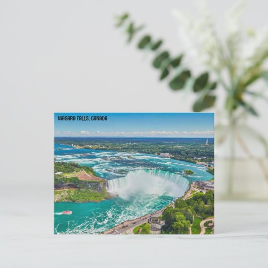 CARTE POSTALE NIAGARA FALLS, CANADA (Debout devant)