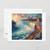 Carte Postale Niagara Falls Canada (Devant / Derrière)