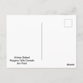 Carte Postale Niagara Falls Canada (Dos)