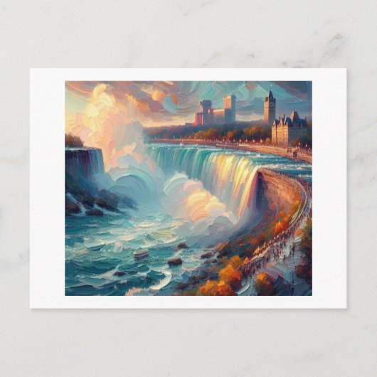 Carte Postale Niagara Falls Canada (Devant)
