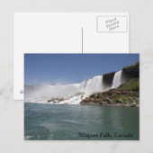 Carte Postale Niagara Falls, Canada (Devant / Derrière)