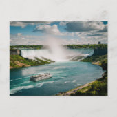 Carte Postale Niagara Falls Canada, États-Unis (Devant)