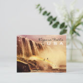 Carte Postale Niagara Falls, États-Unis (Debout devant)
