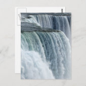 Carte Postale Niagara Falls - Gros plan (Devant / Derrière)