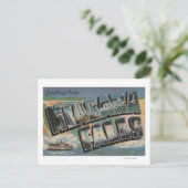 Carte Postale Niagara Falls, New York - Grandes Lettres Scènes 2 (Debout devant)